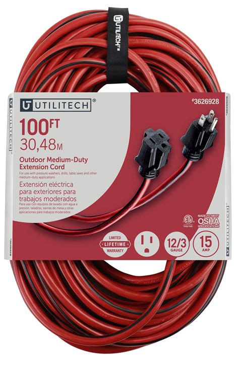 lowes electrical cords|lowe's extension cords outdoor.